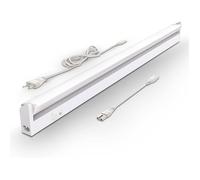 B.K. Licht réglette LED ientable, luminaire pour meubles plac cuisine, design moderne éclairage intérieur, Blanc S CC LAMPE A POSER