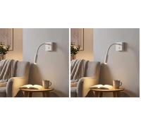 B·LED BARCELONA LED - Applique murale flexible pour lecture Hale - 3 W (Lot de 2)
