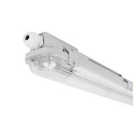 B·LED BARCELONA LED - Écran étanche pour tube LED 60 cm, IP65. Boîtier Étanche G13, Intérieure/Extérieure pour les façades, les résidences, les parkings, les entrepôts, les dépôts.