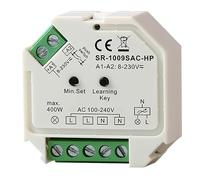 B·LED BARCELONA LED - Mini régulateur (RF + PUSH) monochrom 400 W max. 230 V (1 canal) Sunricher - Perfect RF