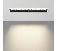 B·LED BARCELONA LED - Spot linéaire LED encastrable 14 W - UGR18 - CRI90 - Blanc neutre.
