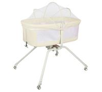 B.LIVEM Berceau Cododo, Lit Bébé 2 en 1, Lit de Voyage avec Matelas Moelleux, Moustiquaire, Couffin pour Bébé de 0 à 18 Mois