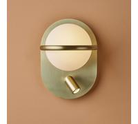 B.lux C_Ball W 2L Applique murale avec liseuse, 748420,