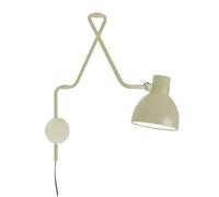 B.Lux System W40 Wandleuchte, beige avec fiche
