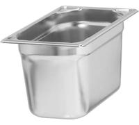 B.PRO Récipient GN 1/4 en acier inoxydable 18/10, profondeur : 150 mm, contenance : 4,00 litres