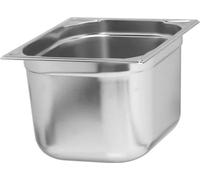 B.PRO Récipients GN 1/2 Acier inoxydable 18/10, Profondeur : 200 mm, Contenu : 11,70 litres