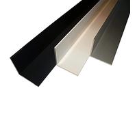 B&T Cornière en aluminium métal thermolaqué 50 x 50 x 2 mm Rail d'angle anthracite RAL 7016 Longueur de 200 cm