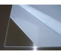 B&T Metall | Plaque en polycarbonate | Découpe sur mesure | Plaque en PC transparente, résistante aux UV, pelliculée des deux côtés, transparente, incassable | Épaisseur : 2,0 mm | Dimensions : 10 x