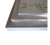 B & T Panneau en aluminium métal 15 mm d'épaisseur ALM g4,5mn F 28 (5083) Plaque Alu Embouti Blank naturel Découpage sur mesure