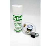 B teurobrecher Kit adaptateur avec vanne d'arrêt, manomètre, remplissage de récipient 400 ml