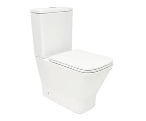 B-Way Kit complet WC à poser vario avec chasse d'eau Vortex + réservoir de chasse + abattant SoftClose, blanc (SAT2168STORP)