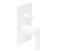 B-WAY mitigeur de baignoire encastré blanc mat SATBSBW215B