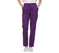 B-well ALESSI Vêtements Médicals Pantalon médicale Femme Homme Pantalon Infirmiere Unisex avec 3 Poches Élastique Moyenne et Ceinture