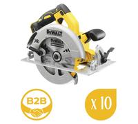 [B2B] Scie circulaire sans fil DeWALT DCS570N (appareil uniquement), lot de 10