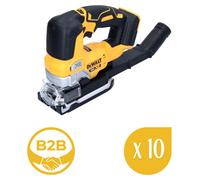 [B2B] Scie sauteuse pendulaire DeWALT DCS334N (appareil uniquement), lot de 10