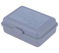 Baagl Boîte à déjeuner enfant pour l'école - Lunchbox pour fille, garçon, maternelle - Boîte à casse-croûte, boîte à goûter, boîte à pain, boîte à collation (Bleu Poussière)