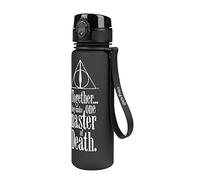Baagl La Gourde en Tritan avec Paille et Passoire pour Enfant 500 ml, Sans PVC et BPA, Anti-Fuite (Harry Potter Deathly Hallows)