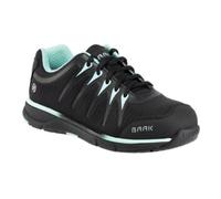 Chaussure de sécurité pour femme Svea T.41 noir/turquoise S3 SRC ESD EN20345 textile BAAK
