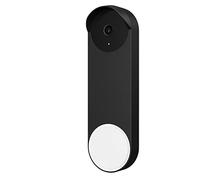 Baaletc Coque en silicone pour sonnette de porte Google Nest 2021 (batterie),Coque de protection en silicone compatible avec sonnette de porte Google Nest (batterie)