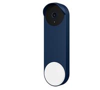 Baaletc Coque en Silicone pour Sonnette de Porte Google Nest 2021 (Batterie),Coque de Protection en Silicone Compatible avec Sonnette de Porte Google Nest (Batterie)