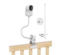 Baaletc Long support à clip (40 cm), support à clip compatible avec eufy Security Indoor Cam C210/C220/E30/E220 (appareil photo non inclus), support pour caméra intérieure eufy E30/C210/C220