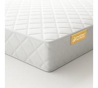 Babies Firsts 140x70cm Luxury Spring Interior Cot Bed Mattress with an Edge Bound Cover and Extra Comfort Layer