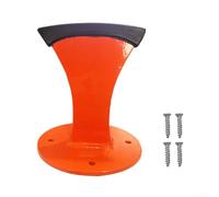 babominimer Fendeuse manuelle pour bois de chauffage de moins de 50 cm, fendeuse de bûches en métal robuste avec revêtement de sécurité, design compact pour camping, cheminées de jardin (orange)
