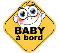 Baby À Bord Universel (10x10cm) - Sticker/Autocollant