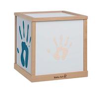 Baby Art Family House Lampe personnalisable avec empreintes de mains de toute la famille, lanterne décoration chambre d'enfant, lumière nocturne Plastique