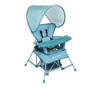 Baby Delight Go with Me Venture Chaise Portable | Intérieur et extérieur | Auvent Solaire | 3 étapes de Croissance pour Enfant | Vague Bleue