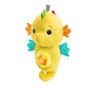 Baby Einstein Sea Dreams Peluche Veilleuse Hippocampe avec Bruit Blanc, Sons Apaisants Océan, Lumières Douces, Technologie Cry-Activée, 0+ Mois, Jaune