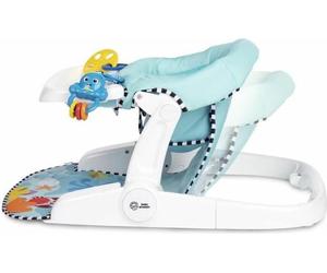 BABY EINSTEIN Sea of Support 2-in-1, position assise au sol, avec tablette et jouets amovibles, 4 mois et plus
