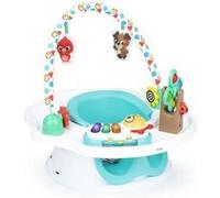 BABY EINSTEIN Siege SuperSeat 3 en 1, Siege d'activités - Réhausseur de table avec arche de jeu avec jouets interactifs Multicolore G
