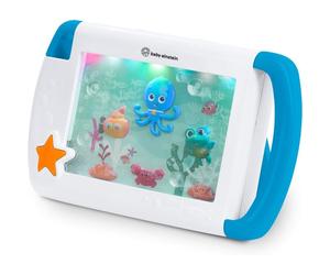 BABY EINSTEIN- Veilleuse On-the-Go Sea Dream, Aquarium Bébé Portable, Veilleuse Bébé Musicale et Lumineuse Attache Poussette