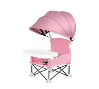 Baby Folding Dining Chair, Travel Toddler Seat, 14.96x12.2x14.57 inches Portable High Chair for Outdoor, Home, Lawn, Beach, Camping, and Picnic, Lightweight Compact Design