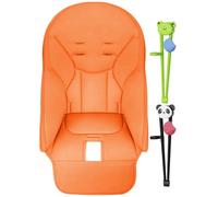 Baby High Chair Cover, PU Leather High Chair Covers, Children’s Dining Chair Soft Padding, Padding Seat for Kids Chairs, Easy to Clean High Chair Cushion, Comfortable Seat Pad for