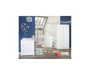 BABY PRICE 1P375 Chambre Bébé Trio Lit + Commode + Armoire