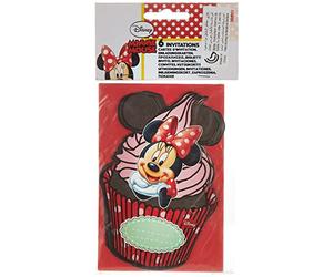 Baby-walz - 380113 - Les Cartons D'Invitation Anniversaire Enfant - Rouge