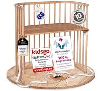 Babybay - Berceau Cododo Boxspring Naturel laqué
