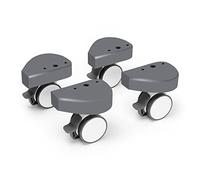 babybay Jeu de roues spécial avec protection contre les chocs, tous modèles, peinture gris ardoise