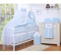 Babybed Credit Set 5-pièces - Set de linge de lit - moustiquaire de protection incluse