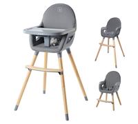 BabyGo chaise haute pour enfant Skandi, gris