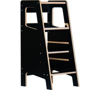 Babylike Tour d’apprentissage Montessori Premium pour enfant | Tour d’observation réglable dès 1 an | Aide de cuisine stable et sûre