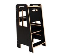 Babylike Tour d'apprentissage Montessori pour enfants | Learning Tower dès 1 an | Chaise d'apprentissage | Tabouret marchepied