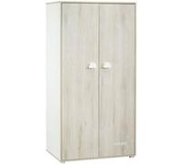 Sauthon Armoire chambre bébé Smile Hêtre/Frêne 2 portes 168x85x57 cm