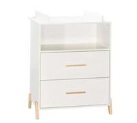 Babyprice - Joy Naturel - Commode 2 Portes Et 1 Niche - Baby Price