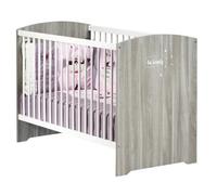 Babyprice Lit Bébé Smile Chene Silex 3 Positions 120x60 Cm