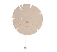 Baby's Only - Applique murale lion Wonder - Marron - 27x27 cm