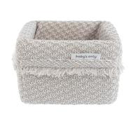Baby's Only - Panier commode Happiness - Urban Taupe/Ecru - 18x18x18 cm