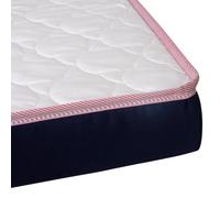 Babysom - Matelas Bébé 70x140 Cm - Réversible Été/hiver - Sans Traitement Chimique - Certifié Oeko-tex - Fabrication Française Blanc 70X140